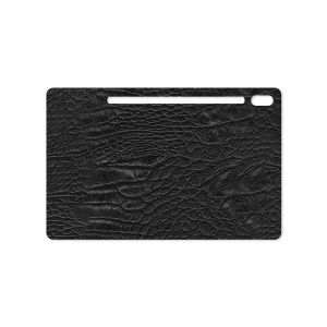 برچسب پوششی ماهوت مدل Black-Crocodile-Leather مناسب برای تبلت سامسونگ Galaxy Tab S6 2019 SM-T865