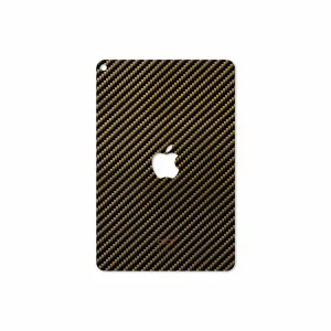 برچسب پوششی ماهوت مدل Glossy-Brown-Fiber مناسب برای تبلت اپل iPad mini (GEN 5) 2019 A2125