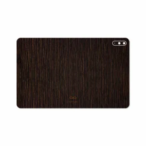 برچسب پوششی ماهوت مدل Dark-Gold-Stripes-Wood مناسب برای تبلت هوآوی Matepad 10.4 2020 BAH3-L09