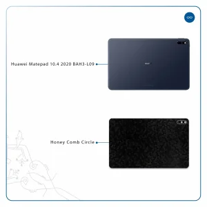 برچسب پوششی ماهوت مدل Honey-Comb-Circle مناسب برای تبلت هوآوی Matepad 10.4 2020 BAH3-L09