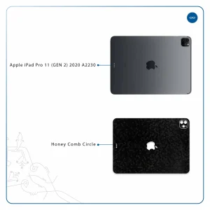 برچسب پوششی ماهوت مدل Honey-Comb-Circle مناسب برای تبلت اپل iPad Pro 11 (GEN 2) 2020 A2230