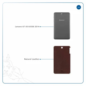 برچسب پوششی ماهوت مدل Natural-Leather مناسب برای تبلت لنوو A7-50 A3500 2014