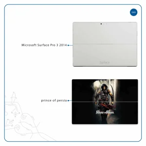 برچسب پوششی ماهوت مدل Prince of Persia مناسب برای تبلت مایکروسافت Surface Pro 3 2014