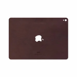 برچسب پوششی ماهوت مدل Matte-Dark-Brown-Leather مناسب برای تبلت اپل iPad Pro 9.7 2016 A1675