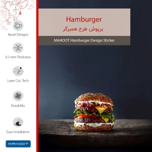 برچسب پوششی ماهوت مدل Hamburger مناسب برای تبلت سامسونگ Galaxy Tab A 10.1 2019 T515