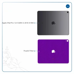 برچسب پوششی ماهوت مدل Purple-Fiber مناسب برای تبلت اپل iPad Pro 12.9 (GEN 3) 2018 A1983
