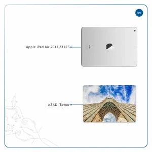 برچسب پوششی ماهوت مدل AZADI-Tower مناسب برای تبلت اپل iPad Air 2013 A1475
