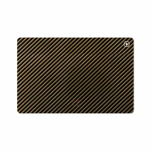 برچسب پوششی ماهوت مدل Glossy-Brown-Fiber مناسب برای تبلت سامسونگ Galaxy Tab S5e 10.5 2019 T720