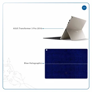 برچسب پوششی ماهوت مدل Blue-Holographic مناسب برای تبلت ایسوس Transformer 3 Pro 2016