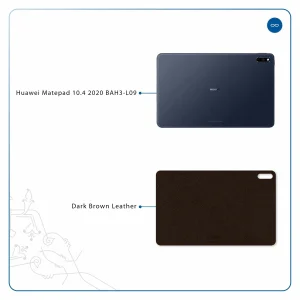 برچسب پوششی ماهوت مدل Dark-Brown-Leather مناسب برای تبلت هوآوی Matepad 10.4 2020 BAH3-L09