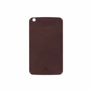 برچسب پوششی ماهوت مدل Matte-Dark-Brown-Leather مناسب برای تبلت سامسونگ Galaxy Tab 3 8.0 2013 T315