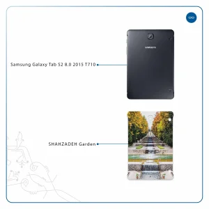 برچسب پوششی ماهوت مدل SHAHZADEH-Garden مناسب برای تبلت سامسونگ Galaxy Tab S2 8.0 2015 T710