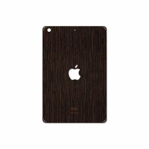 برچسب پوششی ماهوت مدل Dark-Gold-Stripes-Wood مناسب برای تبلت اپل iPad mini 2 2013 A1491
