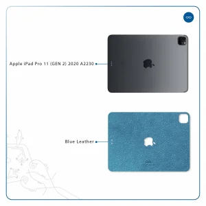 برچسب پوششی ماهوت مدل Blue-Leather مناسب برای تبلت اپل iPad Pro 11 (GEN 2) 2020 A2230