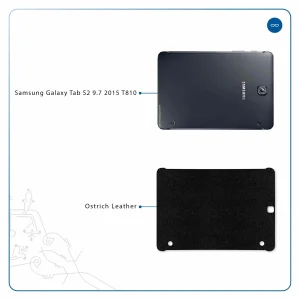 برچسب پوششی ماهوت مدل Ostrich-Leather مناسب برای تبلت سامسونگ Galaxy Tab S2 9.7 2015 T810