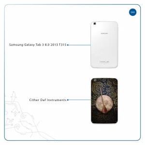 برچسب پوششی ماهوت مدل Setar-Daf-Instruments مناسب برای تبلت سامسونگ Galaxy Tab 3 8.0 2013 T315