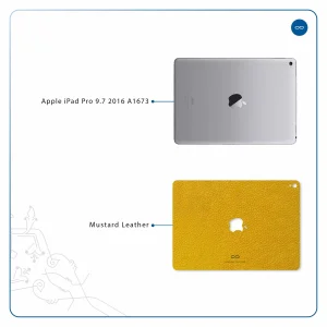 برچسب پوششی ماهوت مدل Mustard-Leather مناسب برای تبلت اپل iPad Pro 9.7 2016 A1673