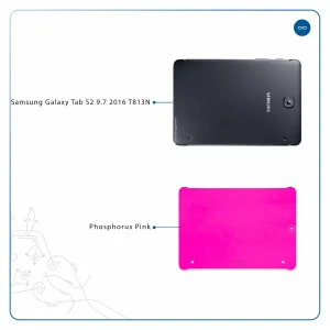 برچسب پوششی ماهوت مدل Phosphorus-Pink مناسب برای تبلت سامسونگ Galaxy Tab S2 9.7 2016 T813N