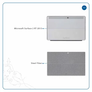 برچسب پوششی ماهوت مدل Steel-Fiber مناسب برای تبلت مایکروسافت Surface 2 RT 2013