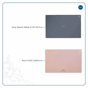 برچسب پوششی ماهوت مدل Rose Gold Leather مناسب برای تبلت سونی Xperia Tablet Z LTE 2013