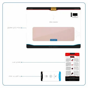 برچسب پوششی ماهوت مدل Rose Gold Leather مناسب برای تبلت سونی Xperia Tablet Z LTE 2013