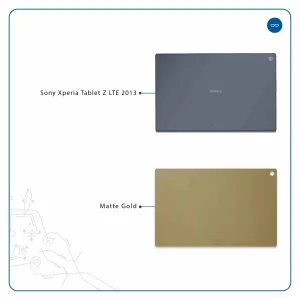 برچسب پوششی ماهوت مدل Matte-Gold مناسب برای تبلت سونی Xperia Tablet Z LTE 2013