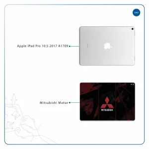 برچسب پوششی ماهوت مدل Mitsubishi Motor مناسب برای تبلت اپل iPad Pro 10.5 2017 A1709