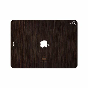 برچسب پوششی ماهوت مدل Dark-Gold-Stripes-Wood مناسب برای تبلت اپل iPad Pro 11 2018 A1979