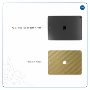 برچسب پوششی ماهوت مدل Titanium-Fiber مناسب برای تبلت اپل iPad Pro 11 2018 A1934
