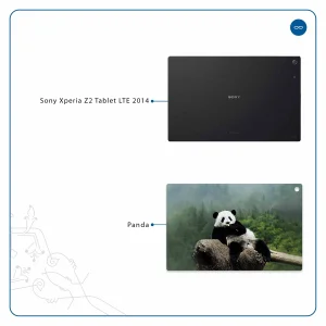برچسب پوششی ماهوت مدل Panda مناسب برای تبلت سونی Xperia Z2 Tablet LTE 2014