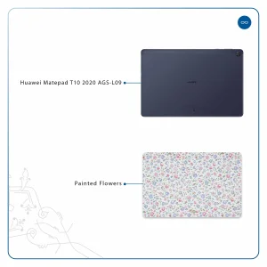 برچسب پوششی ماهوت مدل Painted-Flowers مناسب برای تبلت هوآوی Matepad T10 2020 AGS-L09