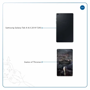 برچسب پوششی ماهوت مدل Game of Thrones مناسب برای تبلت سامسونگ Galaxy Tab A 8.0 2019 T295