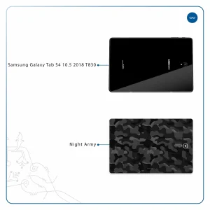 برچسب پوششی ماهوت مدل Night-Army مناسب برای تبلت سامسونگ Galaxy Tab S4 10.5 2018 T830