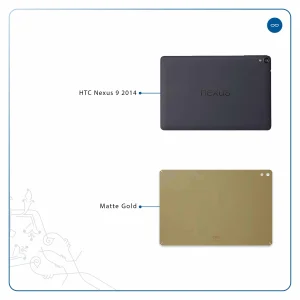 برچسب پوششی ماهوت مدل Matte-Gold مناسب برای تبلت اچ تی سی Nexus 9 2014