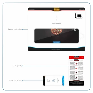 برچسب پوششی ماهوت مدل Pizza مناسب برای تبلت سامسونگ Galaxy Tab S4 10.5 2018 T830