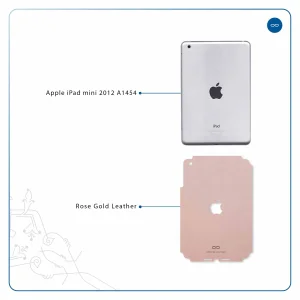 برچسب پوششی ماهوت مدل Rose Gold Leather مناسب برای تبلت اپل iPad mini 2012 A1454