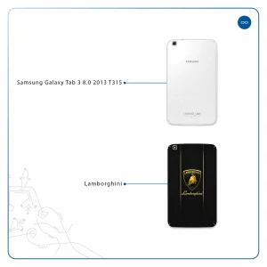 برچسب پوششی ماهوت مدل Lamborghini مناسب برای تبلت سامسونگ Galaxy Tab 3 8.0 2013 T315
