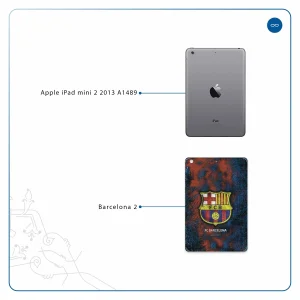 برچسب پوششی ماهوت مدل BARCELONA-2 مناسب برای تبلت اپل iPad mini 2 2013 A1489