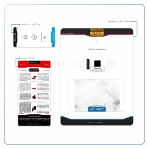 برچسب پوششی ماهوت مدل Blanco-Smoke-Marble مناسب برای تبلت سامسونگ Galaxy Tab A 8.0 2019 T295