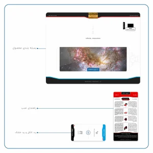 برچسب پوششی ماهوت مدل Universe-by-NASA-5 مناسب برای تبلت اپل iPad Pro 9.7 2016 A1674