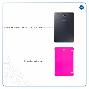 برچسب پوششی ماهوت مدل Phosphorus-Pink مناسب برای تبلت سامسونگ Galaxy Tab S2 8.0 2015 T710
