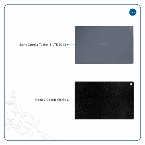 برچسب پوششی ماهوت مدل Honey-Comb-Circle مناسب برای تبلت سونی Xperia Tablet Z LTE 2013