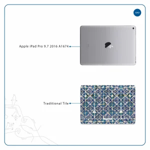 برچسب پوششی ماهوت مدل Iran-Tile1 مناسب برای تبلت اپل iPad Pro 9.7 2016 A1674