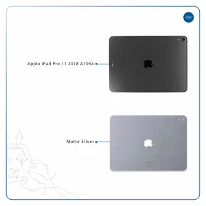 برچسب پوششی ماهوت مدل Matte-Silver مناسب برای تبلت اپل iPad Pro 11 2018 A1934