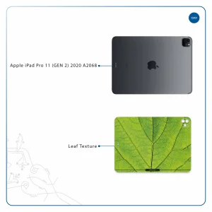 برچسب پوششی ماهوت مدل Leaf-Texture مناسب برای تبلت اپل iPad Pro 11 (GEN 2) 2020 A2068