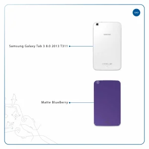 برچسب پوششی ماهوت مدل Matte-BlueBerry مناسب برای تبلت سامسونگ Galaxy Tab 3 8.0 2013 T311