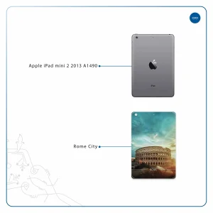 برچسب پوششی ماهوت مدل Rome City مناسب برای تبلت اپل iPad mini 2 2013 A1490