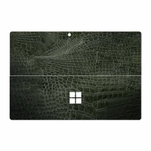 برچسب پوششی ماهوت مدل Green-Crocodile-Leather مناسب برای تبلت مایکروسافت Surface Pro 4 2015