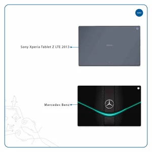 برچسب پوششی ماهوت مدل Mercedes-Benz مناسب برای تبلت سونی Xperia Tablet Z LTE 2013