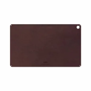 برچسب پوششی ماهوت مدل Matte-Dark-Brown-Leather مناسب برای تبلت سامسونگ Galaxy Tab A 10.1 2019 T515